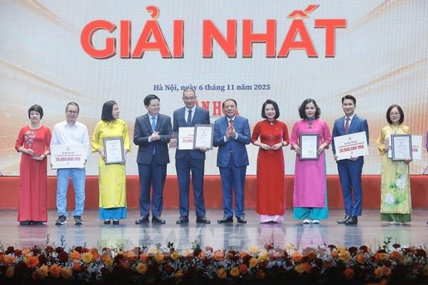 TTXVN giành 10 giải thưởng Giải Báo chí toàn quốc “Vì sự nghiệp phát triển Văn hóa Việt Nam”