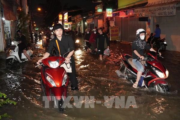 TP. Hồ Chí Minh chủ động ứng phó triều cường vượt báo động 3