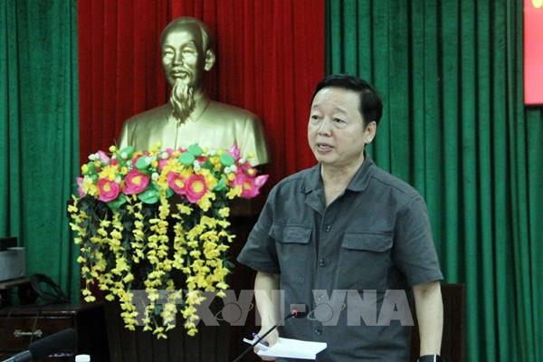 Phó Thủ tướng Trần Hồng Hà chỉ đạo khẩn trương khắc phục hậu quả bão số 13