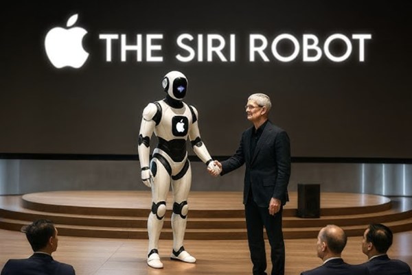 Robot hình người –sản phẩm mang tính biểu tượng tiếp theo của Apple