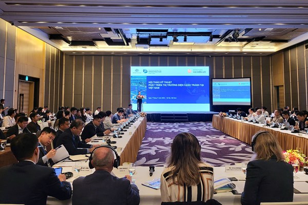 Hoàn thiện cơ chế, thúc đẩy phát triển thị trường điện cạnh tranh