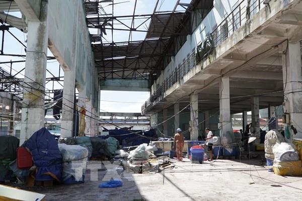 Nhiều cảng cá tại Gia Lai thiệt hại nghiêm trọng sau bão số 13