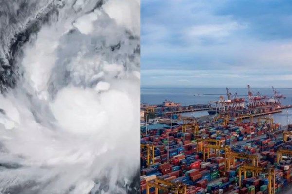 Bão FUNG WONG áp sát Philippines gây gián đoạn tạm thời chuỗi cung ứng toàn cầu