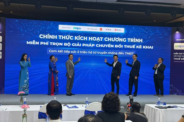 Tặng miễn phí phần mềm hỗ trợ 5 triệu hộ kinh doanh xóa bỏ thuế khoán