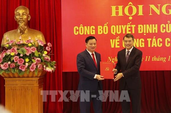 Đồng chí Nguyễn Khắc Thận giữ chức Bí thư Tỉnh ủy Nghệ An