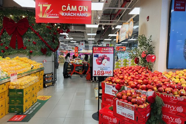 Lotte Mart khuyến mãi lớn dịp kỷ niệm 17 năm hoạt động tại Việt Nam