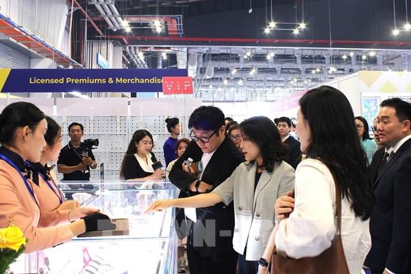 Hơn 100 thương hiệu quy tụ tại Triển lãm cấp phép bản quyền và sáng tạo Việt Nam