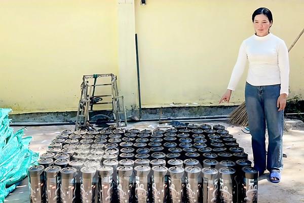 Thu giữ hơn 1.600 bình khí cười tại khu vực biên giới tỉnh Quảng Ninh