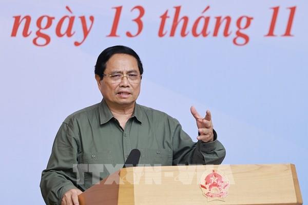 Thủ tướng chủ trì Hội nghị về khắc phục thiên tai, ổn định đời sống, sản xuất khu vực miền Trung