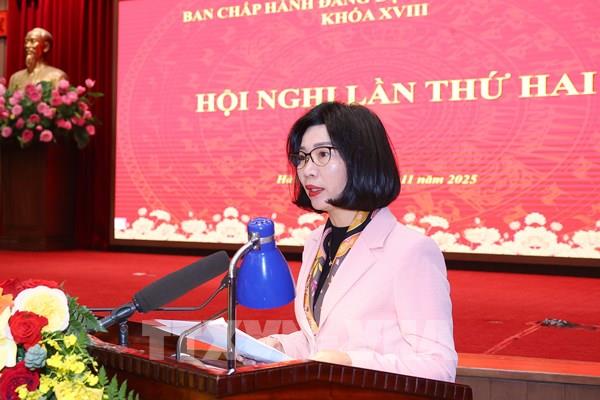 Bà Phùng Thị Hồng Hà được bầu giữ chức Chủ tịch HĐND thành phố Hà Nội