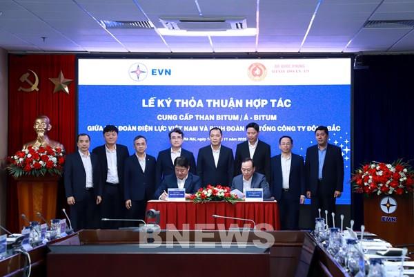 Tổng công ty Đông Bắc ký thỏa thuận cung cấp than cho các nhà máy nhiệt điện của EVN