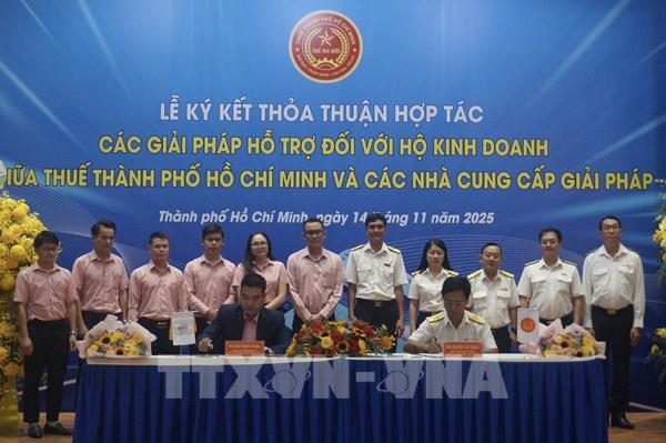 TP. Hồ Chí Minh: Hợp tác triển khai hóa đơn điện tử và thanh toán số cho hộ kinh doanh