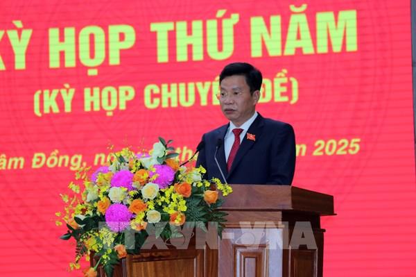 Ông Lưu Văn Trung được bầu làm Chủ tịch HĐND tỉnh Lâm Đồng