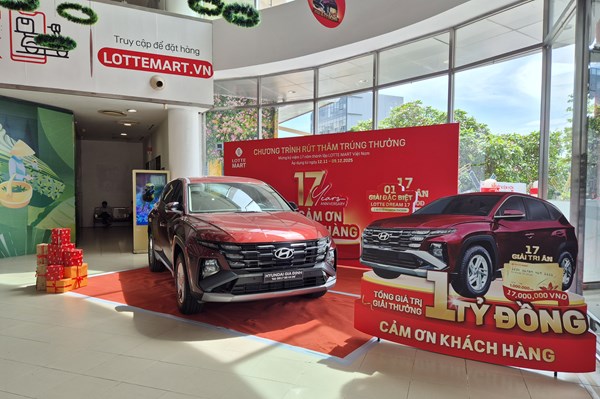 Mua sắm tại Lotte Mart - cơ hội trúng thưởng ô tô 