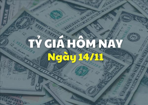 Tỷ giá hôm nay 14/11: Giá bán USD tiếp tục đi xuống