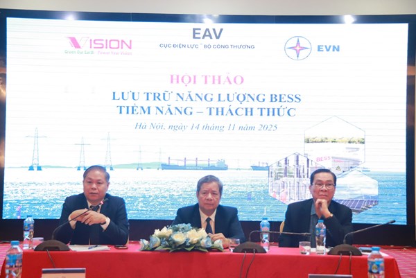 Định hướng phát triển hệ thống pin tích trữ điện năng 