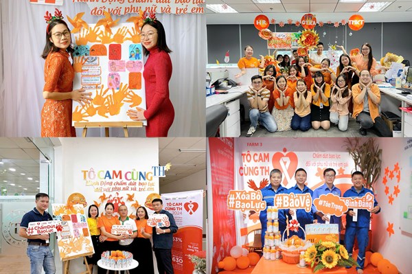 Tập đoàn TH “tô cam” thúc đẩy bình đẳng giới và an toàn cho phụ nữ, trẻ em gái