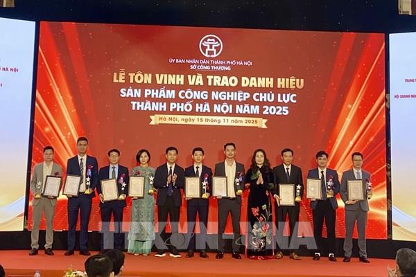 Hà Nội tôn vinh 35 sản phẩm công nghệ chủ lực năm 2025