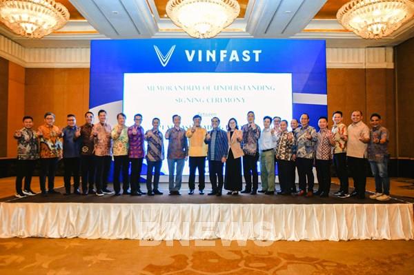 VinFast hợp tác với loạt đối tác tài chính Indonesia để thúc đẩy xe điện