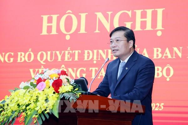 Đồng chí Lê Hồng Vinh giữ chức Phó Bí thư Tỉnh ủy Quảng Trị