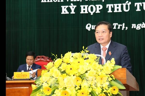 Đồng chí Lê Hồng Vinh được bầu giữ chức Chủ tịch UBND tỉnh Quảng Trị