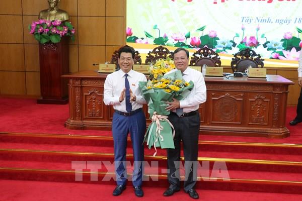 Ông Lê Văn Hẳn được bầu giữ chức Chủ tịch UBND tỉnh Tây Ninh