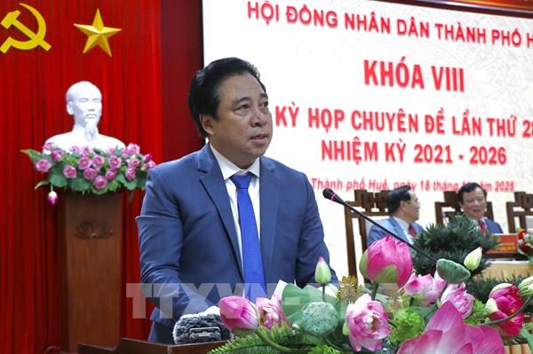 Ông Nguyễn Khắc Toàn được bầu làm Chủ tịch UBND thành phố Huế