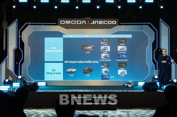 Omoda & Jaecoo Việt Nam công bố ra mắt 16 mẫu xe SUV hoàn toàn mới