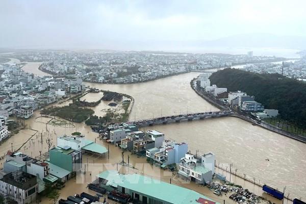 Công điện về tập trung ứng phó với lũ trên sông Ba ở Đắk Lắk và sông Kôn ở Gia Lai