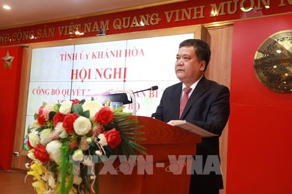 Đồng chí Trần Phong giữ chức Phó Bí thư Tỉnh ủy Khánh Hòa