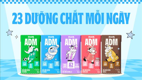 Vinamilk ADM: Xứng danh biểu tượng tuổi thơ liên thế hệ