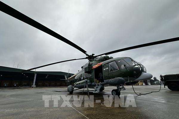 Triển khai trực thăng tiếp tế cho vùng ngập tại Gia Lai, Đắk Lắk