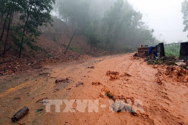 Nguy cơ lũ quét, sạt lở đất ở 6 tỉnh, thành phố Trung Bộ và Tây Nguyên