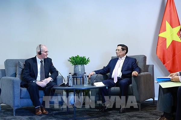 Thủ tướng Phạm Minh Chính làm việc với các tổ chức, doanh nghiệp Nam Phi