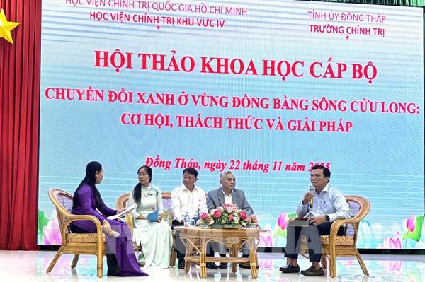 Đồng bằng sông Cửu Long trước ngã rẽ chuyển đổi xanh