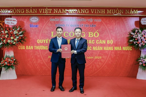 Ngân hàng Nhà nước bổ nhiệm lãnh đạo VAMC và CIC