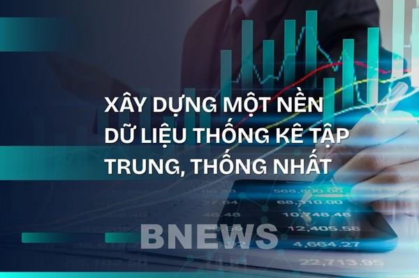 Xây dựng một nền dữ liệu thống kê tập trung, thống nhất