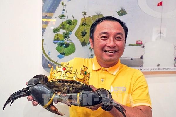 Cà Mau đề nghị xác lập kỷ lục Việt Nam cho “vua cua” nặng 1,82 kg