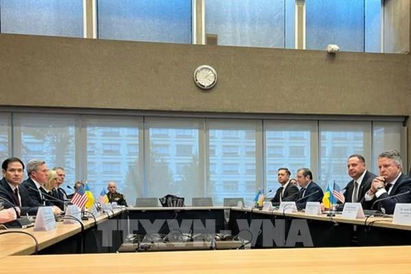 Mỹ và Ukraine ra tuyên bố chung, cam kết thúc đẩy nền hòa bình bền vững và công bằng