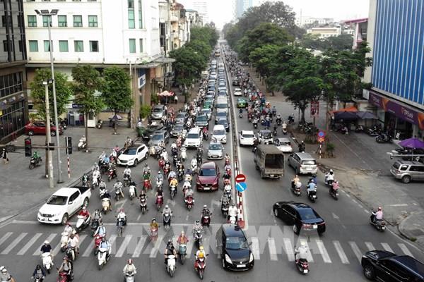 Hà Nội dự kiến không cấm tuyệt đối xe máy xăng trong Vành đai 1 từ năm 2026