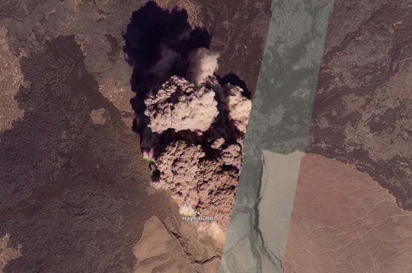 Núi lửa "tỉnh giấc" sau 12.000 năm