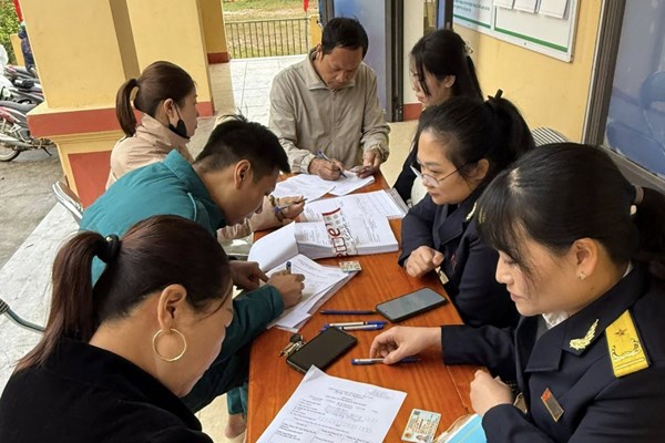 Thuế Lào Cai đặt mục tiêu rút ngắn 20 ngày trong chiến dịch chuyển đổi từ thuế khoán sang kê khai