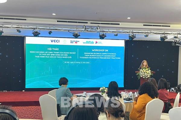 Thực hành nguyên tắc trao quyền cho phụ nữ và mua sắm có trách nhiệm giới