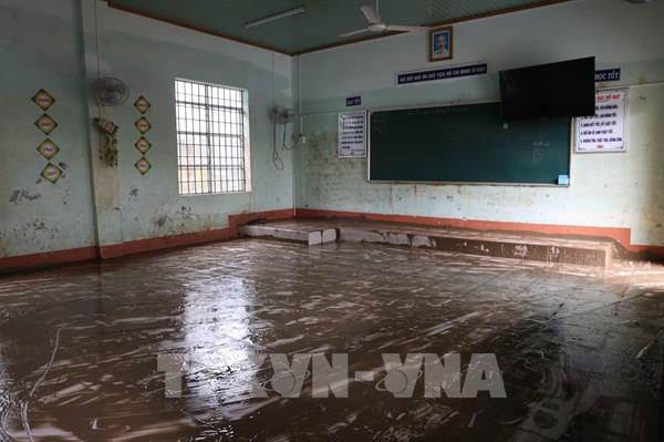 Hệ thống cơ sở giáo dục tại Đắk Lắk thiệt hại nặng do mưa lũ