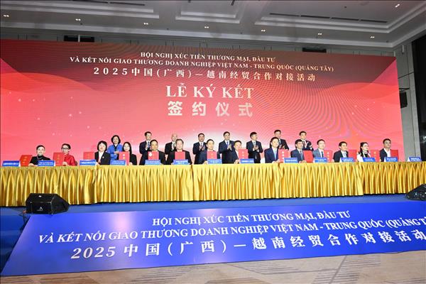 Việt Nam - Quảng Tây (Trung Quốc): Mở rộng xúc tiến thương mại và giao thương