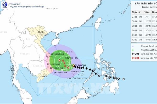 Bão số 15  tăng cấp