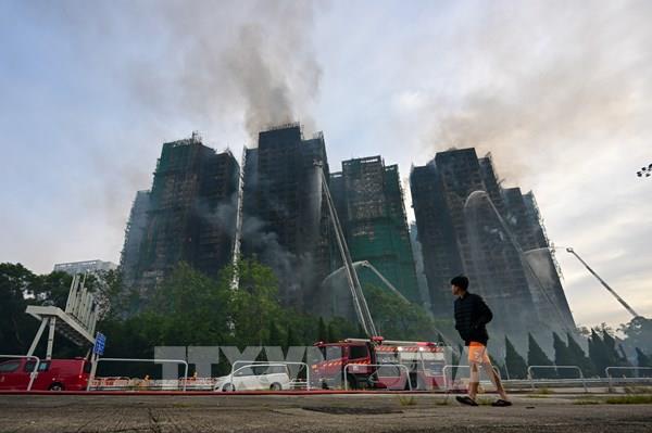 Vụ cháy chung cư tại Hong Kong (Trung Quốc): Sẵn sàng bảo hộ công dân Việt Nam