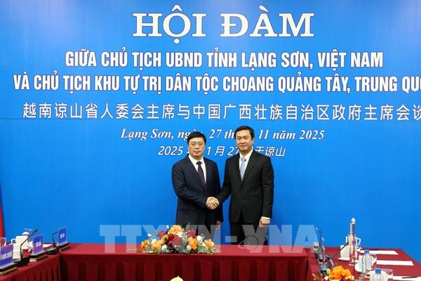 Lạng Sơn mở rộng hợp tác chuyển đổi số, cửa khẩu thông minh, logistics