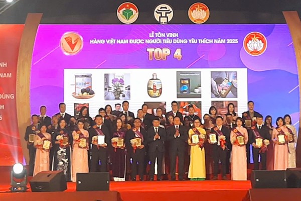 Hà Nội tôn vinh 150 sản phẩm, dịch vụ được người tiêu dùng yêu thích