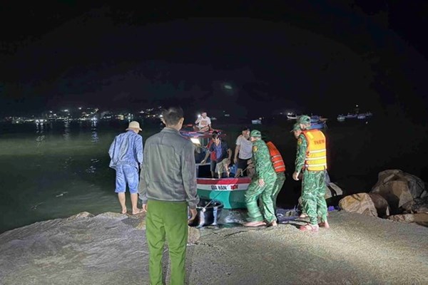 Vụ chìm tàu cá trên biển: Đã tìm thấy thi thể nạn nhân thứ hai